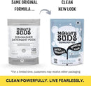 Molly's Suds Dishwasher Pods | Clean Dishwasher Detergent, Cuts Grease & Rinses Clean (Residue-Free) for Sparkling Dishes | 120 Auto-Release Tabs (Unscented) by CozyNest Decor