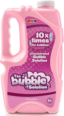 JOYIN 32 oz Bubble Solution Refills (Close to 1L/ 2.5 Gallon), Concentrated Solution for Bubble Machine, Wands, Blower, Easter (Pink) by TinyTreasures Baby Boutique