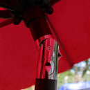 Sunnyglade 9' Patio Umbrella Outdoor Table Umbrella with 8 Sturdy Ribs (Red) by GreenHaven Gardens