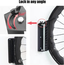 Bike Wall Mount Vertical, Swivel Bike Hangers For Garage, Bike Rack Garage Wall, Bicycle Hooks, Garden Indoor Outdoor Storage, All Metal (4Pack) by GreenHaven Gardens