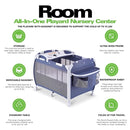 Joovy Room-Playard, Nursery Center, Bassinet, Changing-Table, Slate by TinyTreasures Baby Boutique