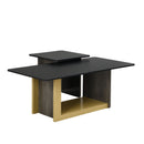 Small Square Coffee Table With End Table (Set of 2) by HouseOfZazla