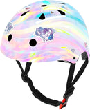 Adjustable Color Gradient Skateboard Helmet for 3-5-8-14+Ages【Toddler Kids Youth Adult】 Girls Boys Woman.Bike Helmet for Multi-Sports Cycling Bicycle Scooter Inline Roller Skate Rollerblading by TinyTreasures Baby Boutique