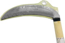 KAKURI Grass Sickle Garden Tool 7.6", Japanese Style Kama Weeding Sickle, Stainless Steel Blade by GreenHaven Gardens