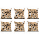 4 Pack Outdoor Pillow Covers - Water-Repellent Decorative Cushion Covers