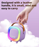 Mini Karaoke Machine Speaker for Kids Adults, Portable Bluetooth with 2 Wireless Microphones, Children's Day Birthday Gift Ideas for Toys for Teens Boys and Girls Aged 4, 5, 6, 7, 8, 9, 10, 11, 12+ by TinyTreasures Baby Boutique