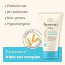 Bundle of Aveeno Baby Healthy Start Newborn Wash, Hypoallergenic Baby Body Wash with Prebiotic Oat, Fragrance-Free, 8 fl. oz + Newborn Balm, Baby Skin Balm with Prebiotic Oat , Fragrance-Free, 5 oz by TinyTreasures Baby Boutique