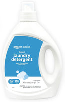 Amazon Basics Concentrated Liquid Laundry Detergent, Clean Linen, 110 loads, 82.5 Fl Oz (Previously Solimo) by TinyTreasures Baby Boutique