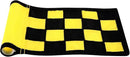 Golf Flag, Solid Nylon and Checkered Training Putting Green Flags, Indoor Outdoor Backyard Garden Portable Target Flags, 8.7inch*6inch (Yellow-Black) by GreenHaven Gardens