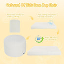 COMAX Kids Bean Bag Chair Turn into Beanbag Bed, Toddler Bean Chair Corduroy for Girl Boy Sleeping, Lazy Children Bean Bags with Filler, Convertible Child Floor Mattress, Beige by TinyTreasures Baby Boutique