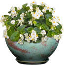 Classic Home and Garden Premiere Collection Planter, Rosie 10", Patina Copper by GreenHaven Gardens