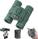 300x25 Binoculars for Adults and Kids, High Powered Mini Pocket Binoculars with Phone Adapter, Waterproof Compact Telescope for Bird Watching, Hunting, Concert, Theater, Opera, Traveling, Sightseeing by TinyTreasures Baby Boutique