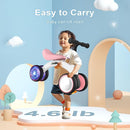 Colorful Lighting Baby Balance Bike Toys for 1 Year Old Girl Gifts, 10-36 Month Toddler Balance Bike, No Pedal 4 Silence Wheels & Soft Seat Pre-School First Riding on Toys, 1st Birthday Gifts. by TinyTreasures Baby Boutique