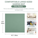 Baby Play Mat 48"x48" – Thick, Non-Slip Foam Mat for Babies and Toddlers. Foldable, Scrubbable, Odorless, and Soft, Ideal for Playpens, Crawling, and Indoor Playtime-Green by TinyTreasures Baby Boutique