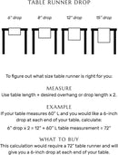 Solino Home Linen Table Runner 48 Inches - 100% Pure Linen Silver Cloud Table Runner 14 x 48 Inch Ideal for Dresser and Coffee Tables - Fall, Autumn, Thanksgiving - Fete by CozyNest Decor