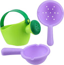 Small Soft Bath Toys for Toddlers 1-3 - Super Easy to Clean Water Table Toys Baby Tub Swimming Pool Toy Fun Tactile Training Newborn Gifts, 3Packs (Green) by TinyTreasures Baby Boutique