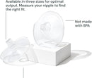 Willow Go - Hands Free Breast Pump - Wearable Breastfeeding Pump - Portable, Electric, Cordless, & 9 Levels of Hospital Grade Suction Strength - Postpartum Essentials - 21mm Flanges - 2pk by TinyTreasures Baby Boutique