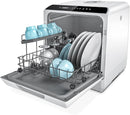 Hermitlux Countertop Dishwasher, 5 Washing Programs Portable Dishwasher With 5-Liter Built-in Water Tank, No Hookup Needed by TinyTreasures Baby Boutique