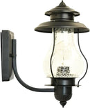 Muskoka Lifestyle Products Outdoor Weatherproof Wall Sconce Lantern, Rustic Porch Light Fixture, Farmhouse Wall Sconce Entryway Light by CozyNest Decor
