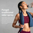 Nonaste Odor Eliminating Spray - 16 Fl Oz (Pack of 1) - Shoe & Yoga Mat Spray, Boxing Glove Deodorizer, Gym Bag Deodorizer, Fabric Odor Eliminator - No Washing Needed by CozyNest Decor