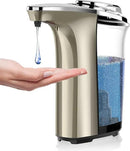 Automatic Soap Dispenser, Touchless Dish soap Dispenser 17oz/500ml with Upgraded Infrared Sensor, 5 Adjustable Soap Dispensing Levels, Liquid Hand soap Dispenser for Bathroom & Kitchen by CozyNest Decor