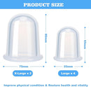 Silicone Cupping Therapy Set - Cupping Kit for Massage Therapy - Cellulite Remover Cupping Set - Anti Cellulite Cup Massager, Vacuum Suction Massage Cups for Cellulite Reduction by CozyNest Decor