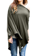 Byrd & Blume Maternity Nursing Cover Breathable Lightweight Breastfeeding Cover Wrap Shawl Scarf Poncho Full 360 (Olive, One size) by TinyTreasures Baby Boutique