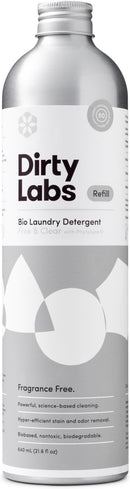 Dirty Labs | Scent Free | Bio Enzyme Liquid Laundry Detergent | 80 Loads (21.6 fl oz) | Hyper-Concentrated | High Efficiency & Standard Machine Washing | Nontoxic, Biodegradable | Stain & Odor Removal by CozyNest Decor