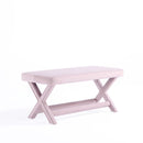 Abigail - Accent Bench With Piped Cushion by HouseOfZazla