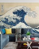 The Great Wave off Kanagawa by Katsushika Hokusai Wall Mural.
