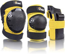JBM Adult & Kids Knee Pads Elbow Pads and Wrist Guards for Inline Skating, Roller Skating, Skateboarding, Scootering by TinyTreasures Baby Boutique