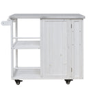 Outdoor Kitchen Island Fir Wood Prep Station