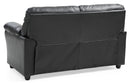 Padded Love Seat For Modern Living - Black by HouseOfZazla