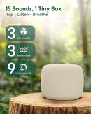 Babelio White Noise Sound Machine for Adults Kids Baby, Travel Sound Machine for Sleep, Mini and Portable, 15 Non-looping Sounds, Timer, Memory Function, Easy to Pocket and Travel, Putty Gray by TinyTreasures Baby Boutique