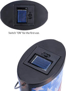 Hanging Solar Lantern Outdoor Decorative Waterproof LED Solar American Flag Lights Tabletop Lamp for Outdoor Patio Garden by GreenHaven Gardens