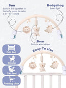 Pau1Hami1ton Baby Stroller Arch Toys, Car Seat Toys,Baby Gifts.S-19(Bear) by TinyTreasures Baby Boutique