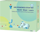 STEM Air-Powered Building Toys for Kids Ages 3 4 5 6 7 8+– Educational Air Tubes Toy& Turbine Set with 30 Foam Balls – Rechargeable Construction Kit for Boys & Girls – Fun Science Gift for Teens by TinyTreasures Baby Boutique