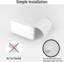 CMINGJ （4 Pack） Adjustable Door Guard Door Stop, Door slam Stopper, Finger Pinch Guard,Revolving Door Stopper for Baby Child Proofing, Anti Door slam, Pet Door Stopper, Easy to Install,White by TinyTreasures Baby Boutique