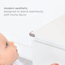 Ubbi Corner Protectors, Furniture Corner Guards for Baby and Toddlers, Baby Proof Covers, Baby Safety, Taupe, 16 Piece Set by TinyTreasures Baby Boutique