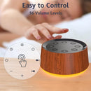 Brown Noise Sound Machine with 30 Soothing Sounds 12 Colors Night Light White Noise Machine for Adults Baby Kids Sleep Machines with 36 Volume Levels Memory Function 5 Timers for Home Office Travel by TinyTreasures Baby Boutique
