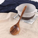 5 Pcs Best Wooden Spoons for Cooking Kitchen Utensils Set Acacia Wood Cooking Spatula Turner Non Toxic Utensil Slotted Serving Spoon Flat Spatulas Set Wooden Utensis Mixing Cooking Spoon Kitchen Tools by CozyNest Decor