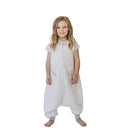 Tealbee Dreamsuit: Toddler Sleep Sack with Feet 3T 4T - 0.8 TOG Summer Lightweight Baby Wearable Blanket for Walkers - Rayon Made from Bamboo, Organic Cotton Sleep Bag - Dash by TinyTreasures Baby Boutique