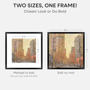 Homeforia 8x8 Black Picture Frame, High End Metal 8 x 8 Square Photo Frames with Mat 6 by 6, 8x8 Poster Frame Matted to 6x6 inch Print, 8by8 Wall or Tabletop Frames, Tempered Glass, Wall Kit, Set of 1 by CozyNest Decor