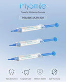 MySmile Teeth Whitening Gel Pen Refill Pack, 3 Non-Sensitive Teeth Whitening Pen, Deluxe Teeth Whitener Dental Grade Tooth Whitening Gel with Carbamide Peroxide for Home, 10 min Fast Result by CozyNest Decor
