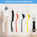 11Pcs Crevice Cleaning Brush Set, Hard Bristle Cleaning Supplies for Kitchen, Bathroom, Corner, Grout, Sink, Cup, Teapot, Bottle, Blender by TinyTreasures Baby Boutique