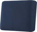 H.VERSAILTEX Super Stretch Individual Seat Cushion Covers Sofa Covers Couch Cushion Covers Slipcover Sets Thick Jacquard Textured Twill Fabric (1 Piece Chair Cushion Cover, Navy) by CozyNest Decor