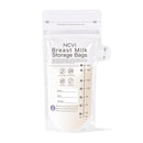 NCVI 25 Count Breastmilk Storage Bags Freezer for Baby, Breast Milk Feeding Bag with Temp-Sensing, Doubled-Sealed, Self Standing, Easy Pour Spout, BPA-Free, 7oz by TinyTreasures Baby Boutique