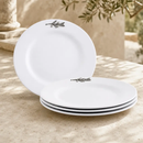 Olive Melamine Lunch Plates - Set of 4 by Arthur Court Designs