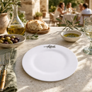 Olive Melamine Lunch Plates - Set of 4 by Arthur Court Designs