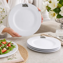 Magnolia Melamine Lunch Plates - Set of 4 by Arthur Court Designs